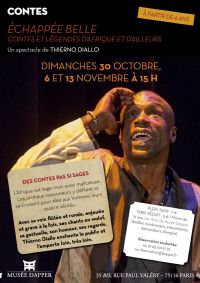 Échappée belle - Un spectacle de Thierno Diallo. Du 6 au 13 novembre 2016 à Paris16. Paris.  15H00